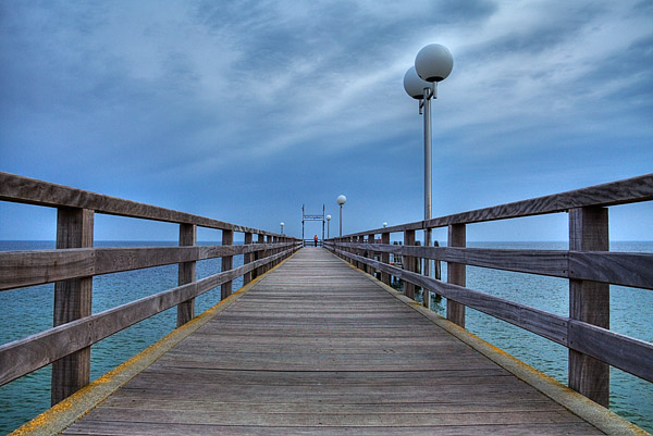 Seebrcke Khlungsborn, Ostsee, Mecklenburg-Vorpommern, Deutschland, Europa